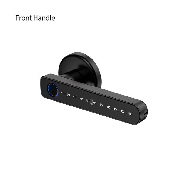 Tuya  Smart Lock Electronic Keypad Entry Door Auto Lock Password Smart Handle Fingerprint Door Lock