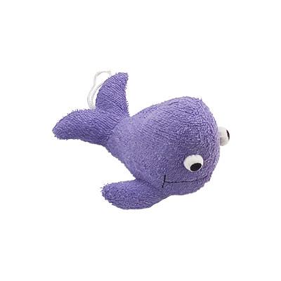 Whale Cotton Terry Exfoliating Bath Kids Wash Mitt 15cm Length