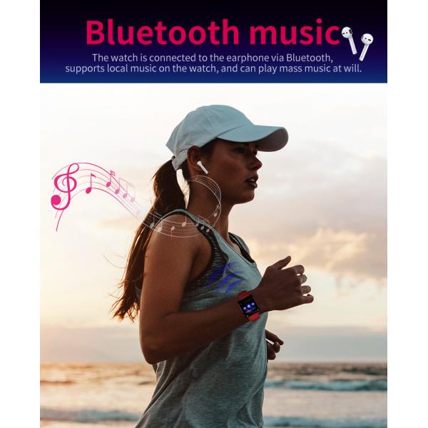 U98 плюс звонок Bluetooth Smartwatch температуры тела Iwo5 BT 5,0