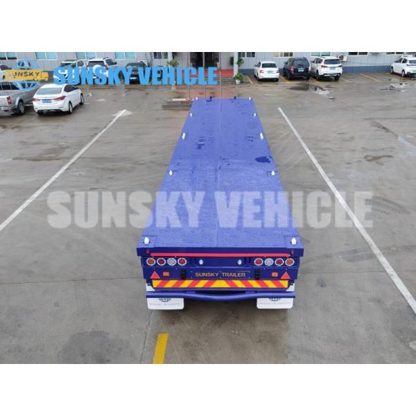 3 Axle Flatbed Semi Trailer Cargo Semi Trailer Bulk Carrier Semi Trailer
