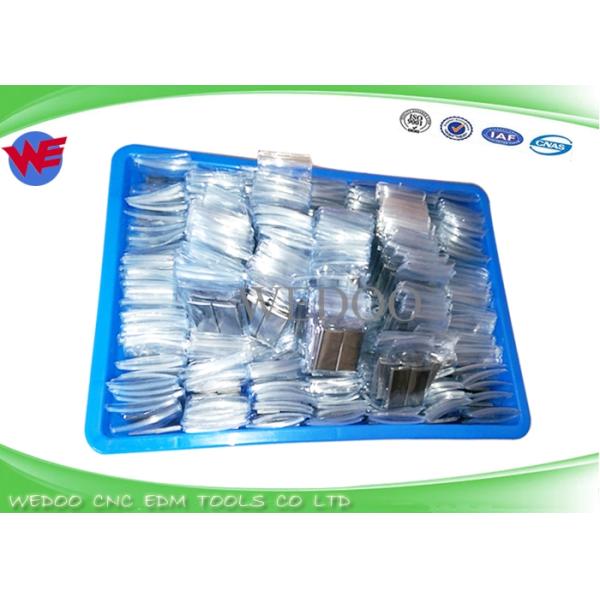 E010 EDM Spare Parts  / Electronica Power Feed Contact 35x19x4.76 Mm