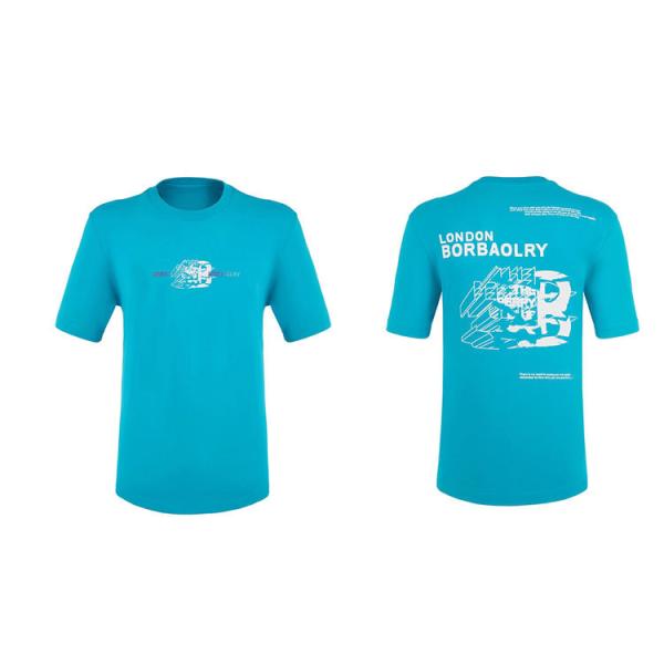 100 Cotton Gym Oversized T Shirt Men'S Sports T-Shirts Summer Custom Logo Style