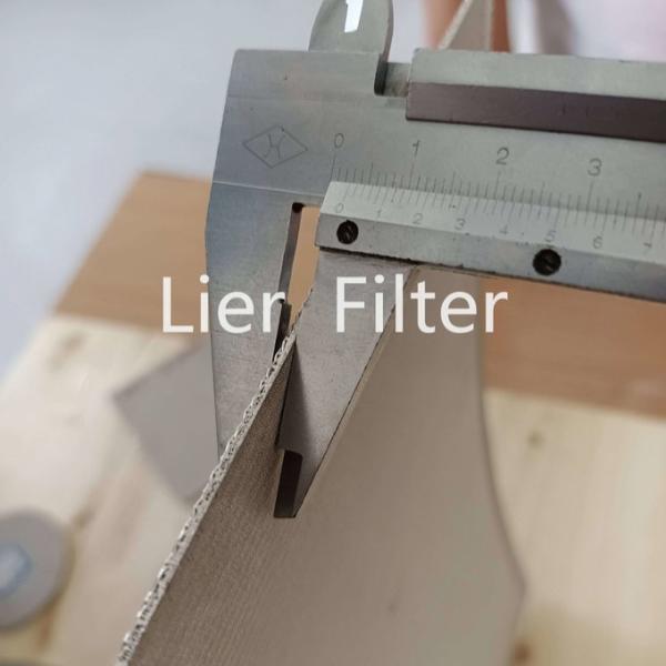 OEM Ultrasonically Cleaned Sintered Mesh Filter Repeated Used
