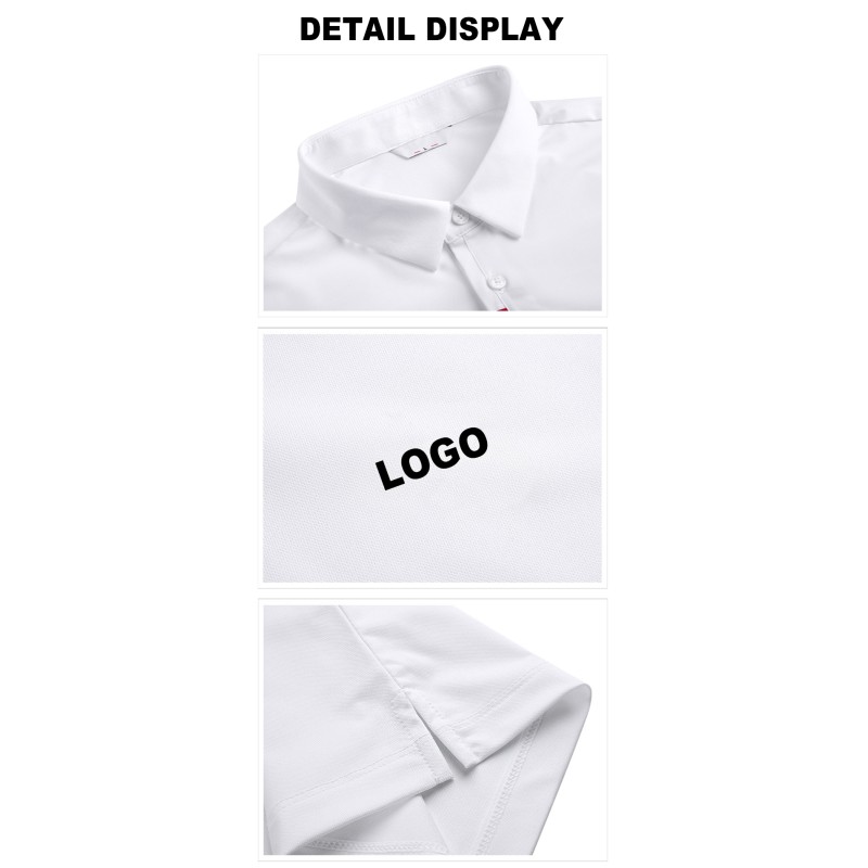 Men's Summer Golf Short Sleeve T-Shirt, Breathable Quick Dry Functional Fabric Golf Apparel