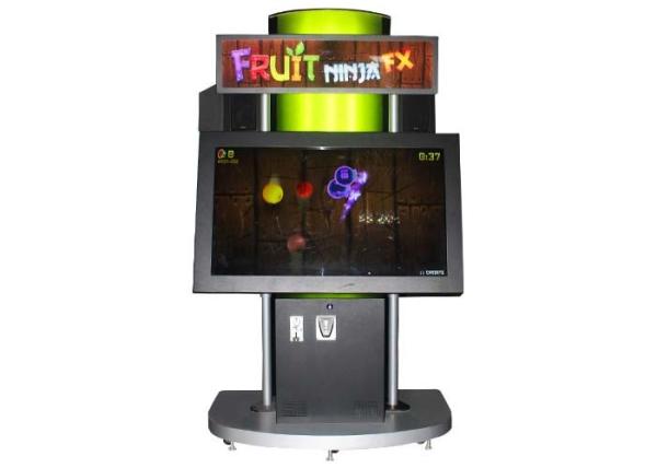 CE Amusement Game Machines 46 Inch Video Somatosensory Cutting Fruit Lottery Game Machine