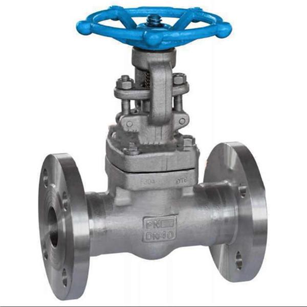 SS304 SS316L Marine Flange Forged Steel Globe Valve High Pressure