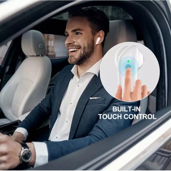 Stereo Charging bin I18 Earphones In Ear Bluetooth Headphones No Wires