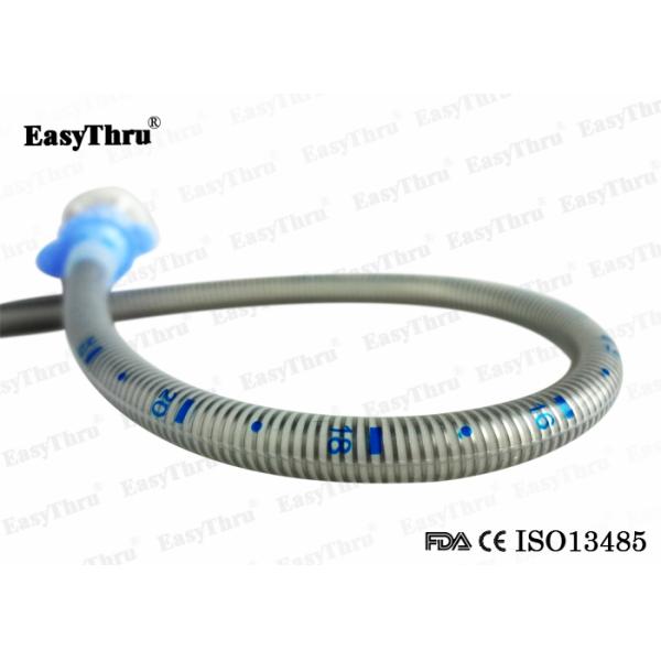 Tubes endotrachéales renforcées en silicone pour les adultes respirants