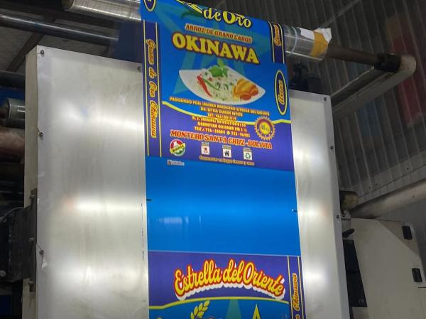SGS 800mm Width BOPP Plastic Bags 1500D SGS 20kg Flour Bag For Packing sugar salt animal feed