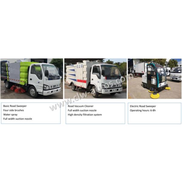 ИСУЗУ 115ХП ЛХД подгоняло тележку вакуума дворника с высокими брызгами воды давления