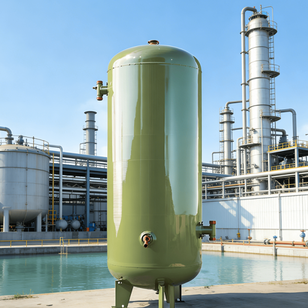 Stainless Steel Nitrogen Gas Pressure Vessel with Customized Size and 0.1-10 Mpa Design Pressure for Industrial Applications