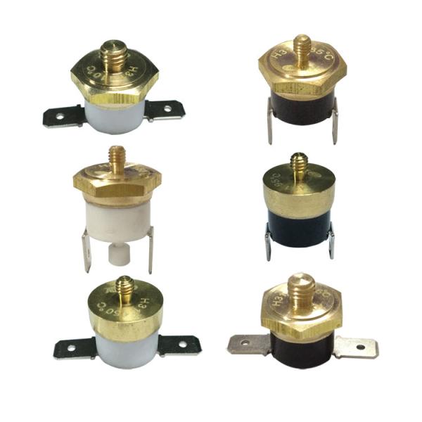 M16 Screw Waterproof Temperature Controller , Radiator Grille Temperature Switch