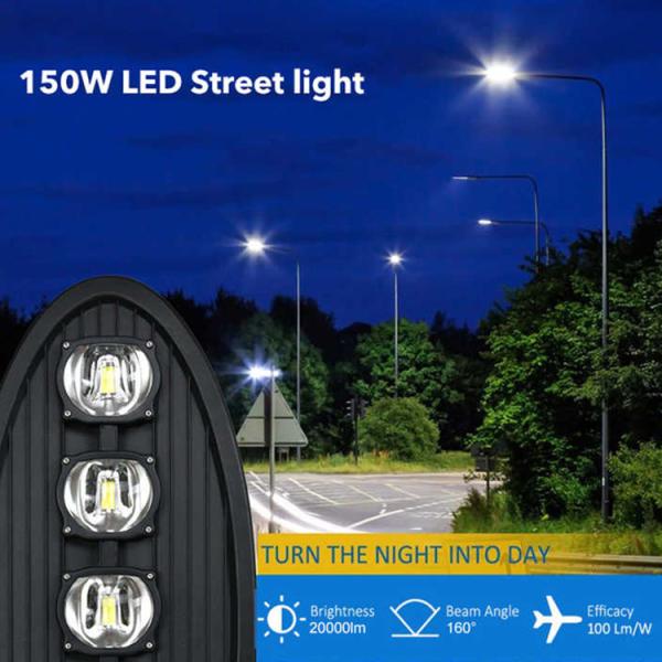Waterproof Aluminum Road Light 100W 150W 200W 250W 300W with 50000 Hours Working Time