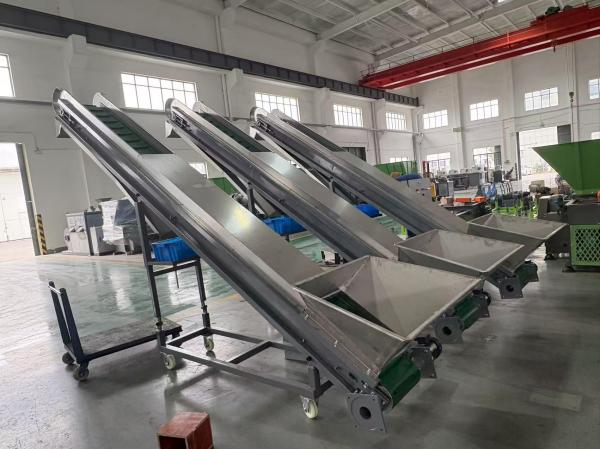Lvdao High Efficiency PP PE Film Woven Bags Waste Plastic HDPE LDPE Bag Recycling Pelletizing  Making Granules Machine