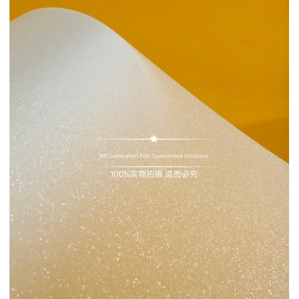 Фильм слоения яркого блеска 105 микронов прозрачный сверкная для печати