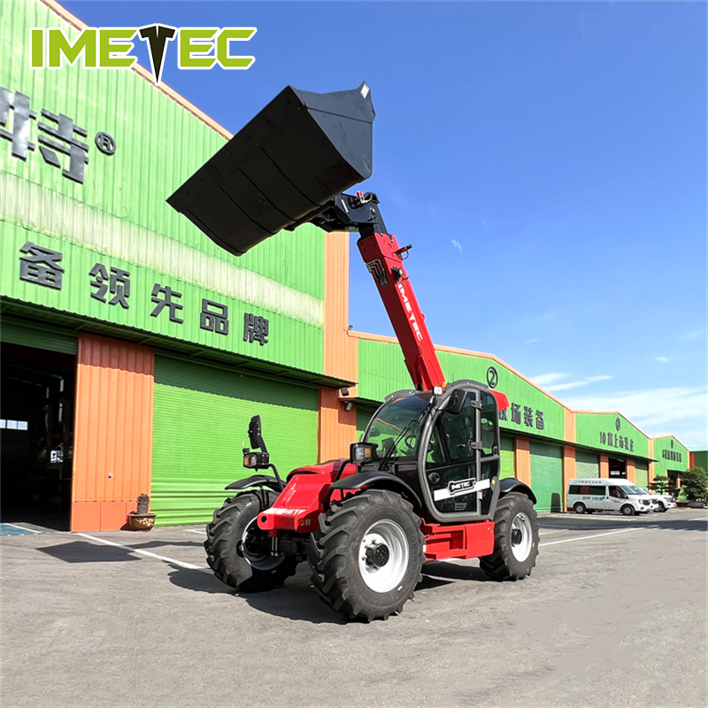 Multi Function Telescopic Boom Forklift 100+ Attachments Quick Change Telehandler 4 Ton 13.5m