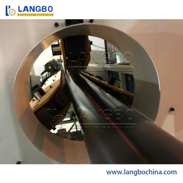 Electric Conduit Pipe Making Machine Production Line For PE Vacuum Cleaner Hose ISO Certified And Customizable Voltage