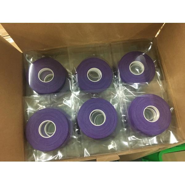 Purple cotton sports Finger Tape support finger protection tape size 10mm x 13.7m
