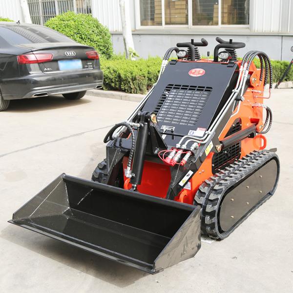 ZHONGMEI 890kg Mini Track Skid Steer Loaders Price LH380S 4X4 Wheel Skid Loader