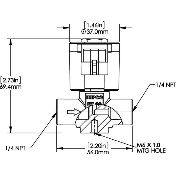 Электронный вход 312psi ET98 50362 002 IMPCO Lockoff