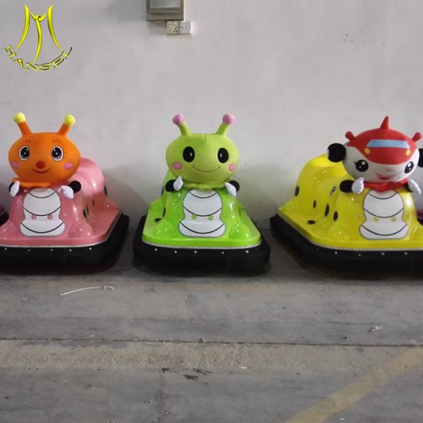 Hansel small amusement park games for sale little beetle bumper car with led