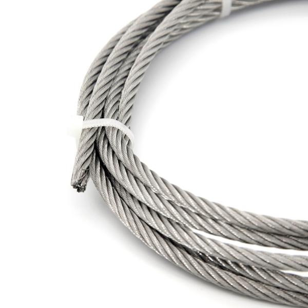 1.5mm - 2.5mm 7x7 cuerda de alambre de acero inoxidable Flexible y firme
