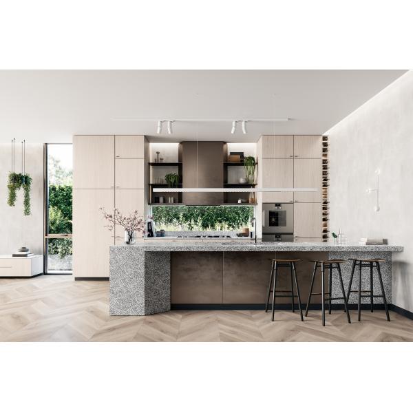 Customized Design Modern Luxury Style Small Villa Modular Kitchen Cabinet