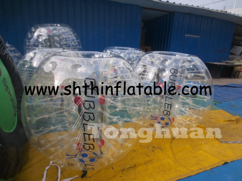 Inflatable Human Bubble Bumper Ball for Football China Factory TPU PVC Material 1.2-2m for Adults