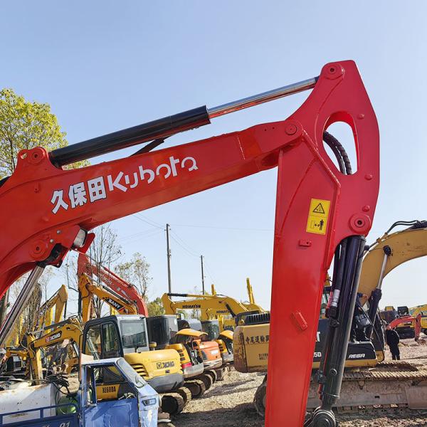 Mini Used Kubota KX165 Excavator 5.5 Tonnage Weight 0.24m3 Bucket Capacity