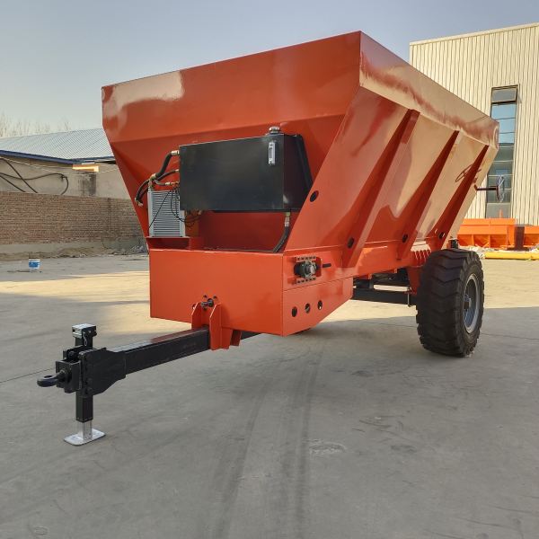 Cross Winch Fertilizer Spreader for Precision Field Coverage with 8-15m Spread Width and 10m³ Hopper Volume