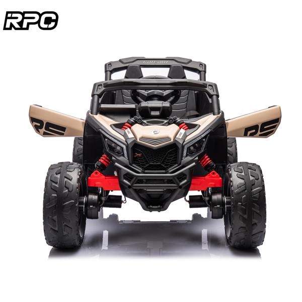 Unisex Electric Ride On Toy Car with Double Seat and Remote Control Max Loading 40kgs