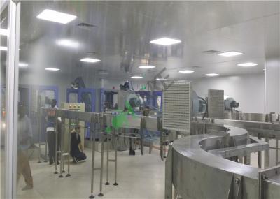 Sistema de controlo mineral de aço inoxidável do PLC da planta 220V 380V da garrafa de água do Ro