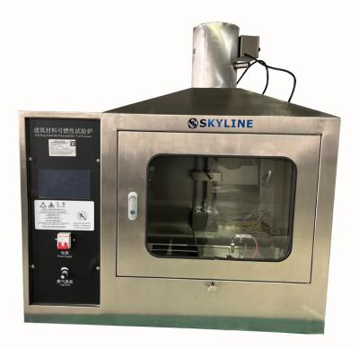 Building Material Flammability Testing Equipment Ignitability Test Single Flame Source