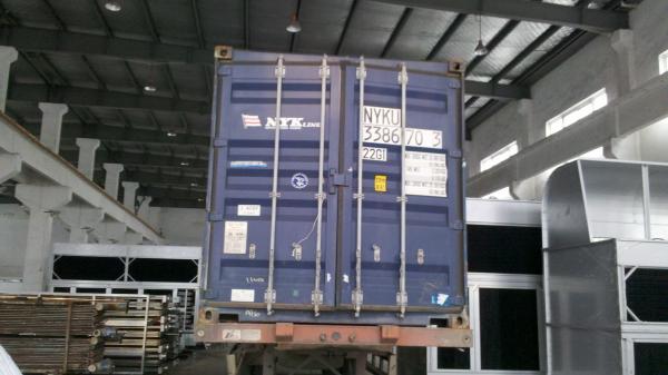 R717 R22 Evaporative Cooled Condenser 380v 3P 50HZ Lower Energy Consumption