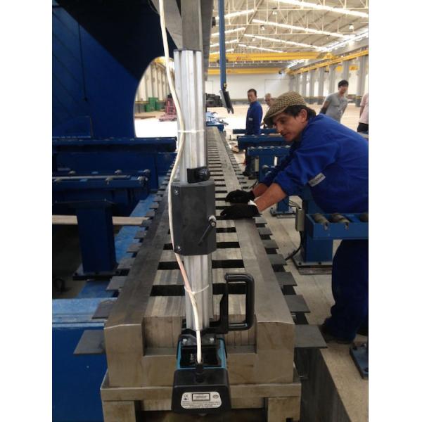 1200 Ton Hydraulic Sheet Metal Brake Machine Width 8100mm To Bend Light Pole