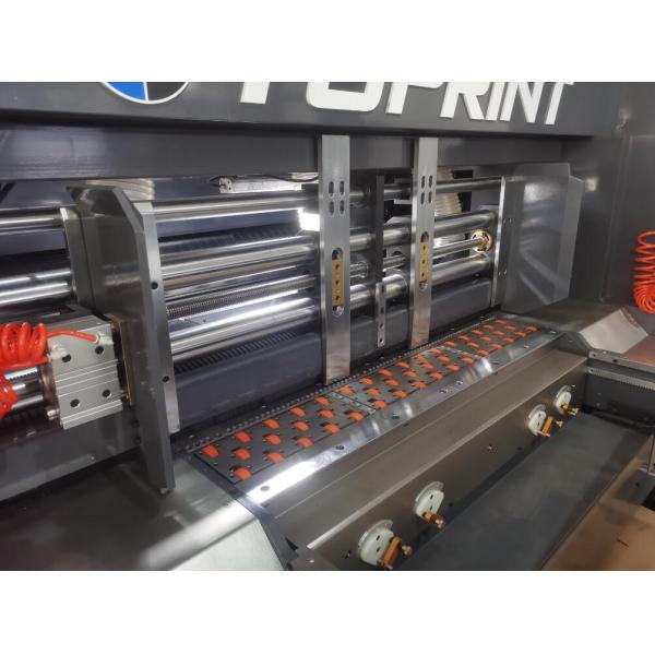 автоматическое складывая клея оборудование печатания Flexo машины 150kw для рифленой коробки коробки