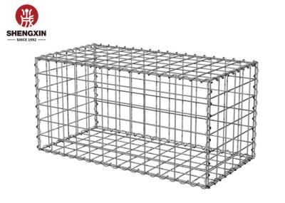 PVC Coated 3mm Gabion Stone Basket In Retaining Wall