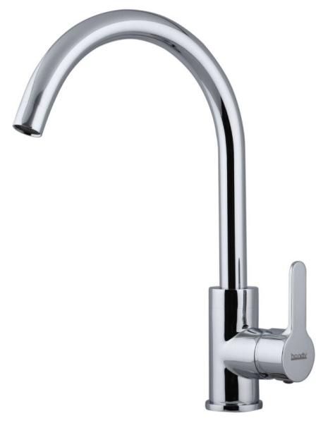 Saving water Single Handle Brass Kitchen Sink Water Faucet with ceramic cartridge