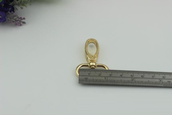 Bag parts various color 4 size metal swivel eye dog leash snap hook wholesales