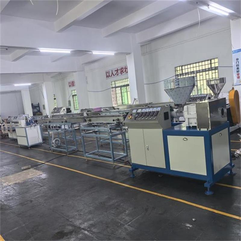 PFE-50D Double Head Rewinding Automatic PVC Filament Extrusion Machine for Plastic Binding Coil