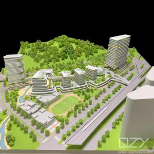 Arquitetura Física Maquette Parque Modelos de Escala HSA 1/300