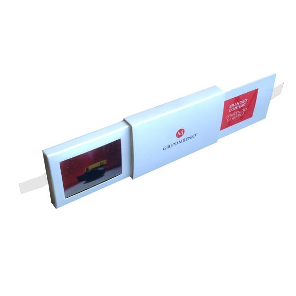 Paper Material Video Business Card TFT Recordable Lcd Video Greeting Card