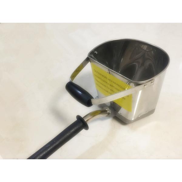 2.7kg Stainless Steel Cement Hopper Sprayer , 6 Bar Cement Stucco Sprayer