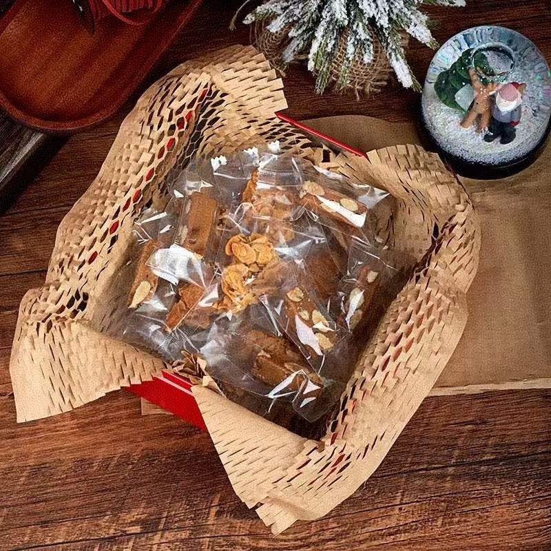 Honeycomb Paper for Food Box Filler – Expandable Food-Safe Cushioning for Gift & Bakery Boxes