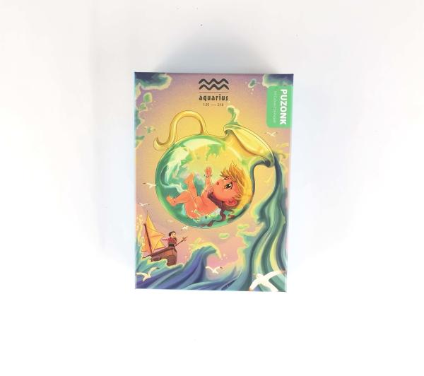 Pedido personalizado aceptado Base de tapa de cartón Puzzle de juguete Caja de embalaje para artículos de embalaje