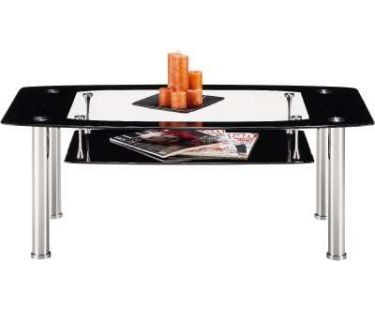 rectangle tempered glass coffee table xyct-008