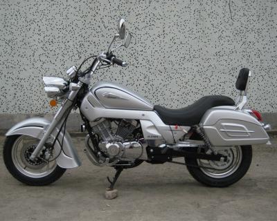 a elevação 150CC/250CC pôs o cilindro das motocicletas V forçado - embreagem manual refrigerar de ar