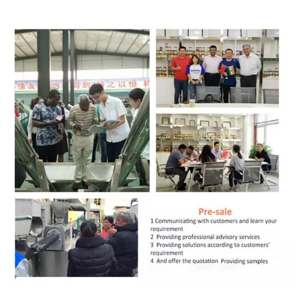 Machine de traitement du riz à double vis à haute automatisation 100 kg/h-900 kg/h Condition