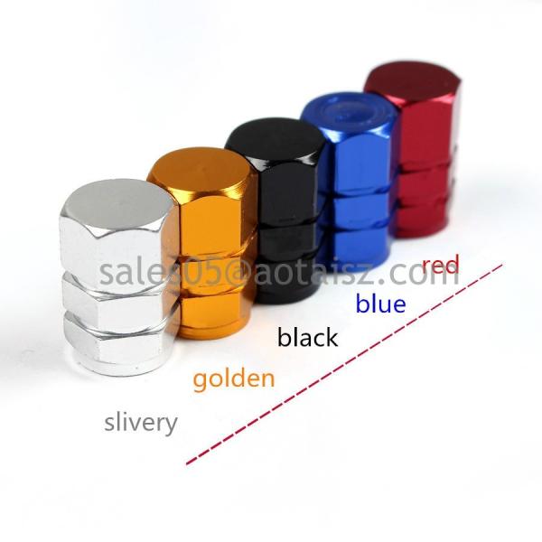 Universal Car Aluminum Alloy Wheel Tire Valve Stem Cap Cover 1Set Of 4 Pieces
