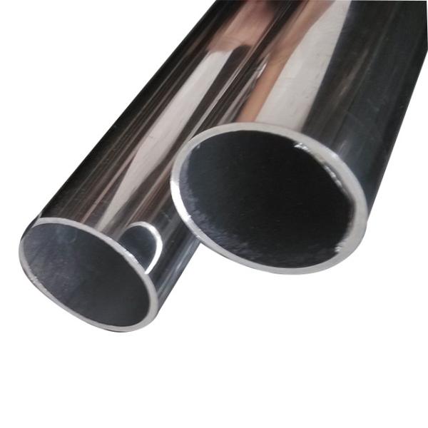 Tubo de aço polido de alta pressão SS 201 304 316/L Soldado/sem costura/erw Tubo de aço inoxidável
